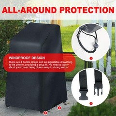 Deep Fryer Cover for Bayou Classic 700-701 Deep Fryer, 4 Gallon Deep Fryer Co…