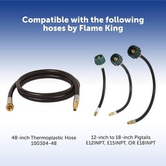 2-Stage Auto Changeover Propane Gas Regulator for RVs – Listed Safety