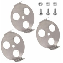 3 Pcs 63015 18-1/2″ Damper Kit Replacement Fits Weber & Smokey Mountain & Kettle