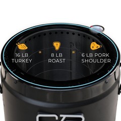 Charbroil The Big Easy Oil-Less Turkey Fryer | Outdoor Air Fryer | Propane Co…