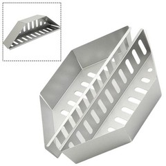 BBQ Tool Zinc Plated Charcoal Basket Set of 2 for All Your Grilling Needs