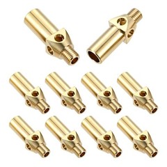 10PCS Propane Natural Gas Burner Jet Propane Burner Brass Head Nozzle Replace…