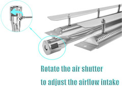 Stainless Steel Burners Grill Parts Replacement Kit for Viking VGBQ in T series