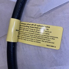 Mr. Heater Inc Propane Hose Kit 30 in | S Both Ends | Full Flow tee | EA79927