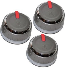 Weber 66753 3Pk Control Knobs for Genesis II LX Series Grills