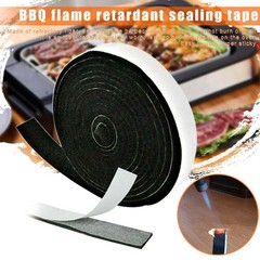 Useful BBQ Sealing Tape Fire Resistant Fibre 2cmx3.6m 2mm Thickness Grill