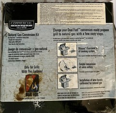 Char-Broil 4619 Natural Gas Conversion Kit Commercial Series New Open Box OEM