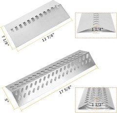 16631 Flame Tamer & Heat Shield Replacement for Bull, Cal Flame, & Lion Grills