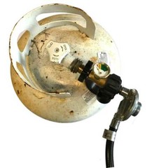 Propane Tank Gauge Level Indicator Leak Detector Converts POL to QCC1 / Type 1 A