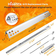 Grill Replacement Parts Kit 16.97″-For Charbroil Performance 5 Burner, 1
