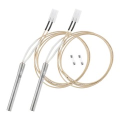 2 Pack Grill Hot Rod Ignitor Kit with Fuses For Most Pit Boss Grill Camp Chef