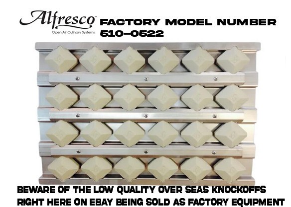 Alfresco ALX2, ALXE 30, 42, 56 Briquette Tray Assembly factory made OEM 510-0522