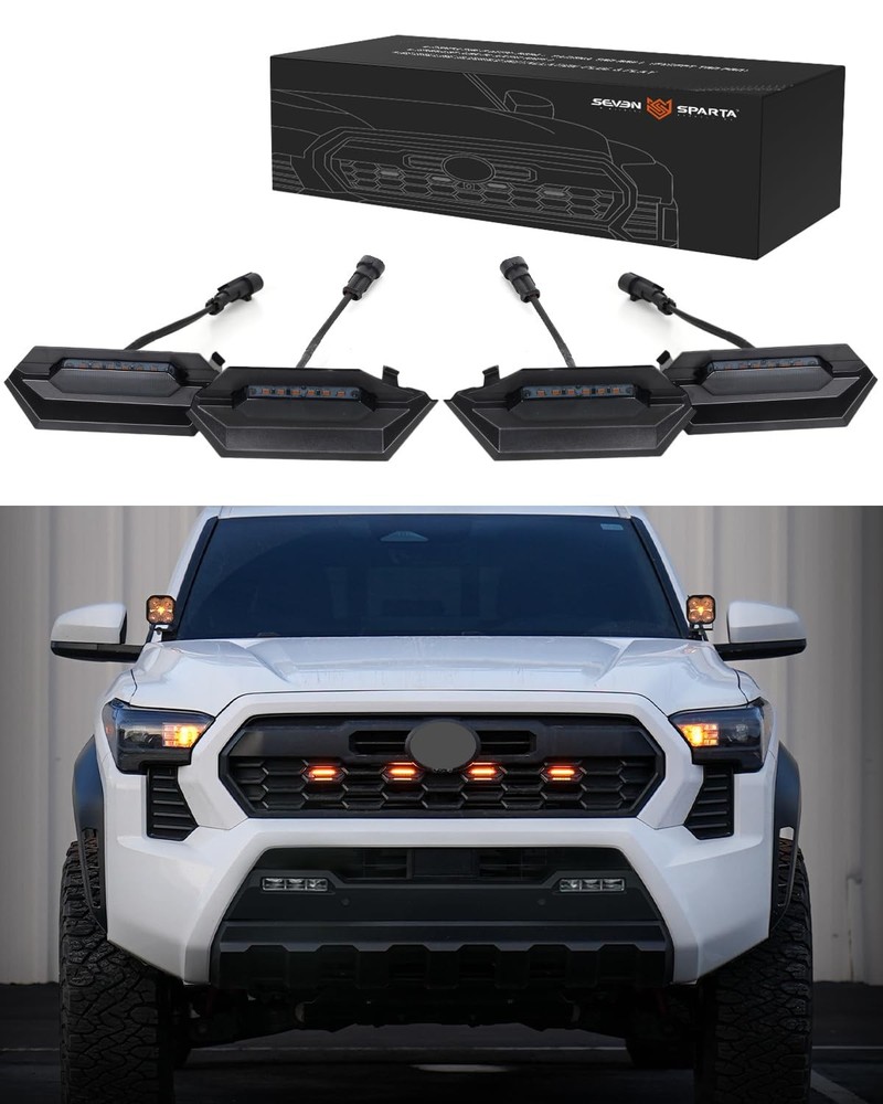Seven Sparta Grill Led Lights Kit Compatible 2024-2025+ with Fuse Adaptor