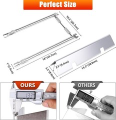 Flavorizer Bars & Grill Burner Tubes for Weber Spirit I & II 200 W Front Control