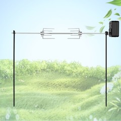 Spit Rotisserie Campfire Grill with 35 Inch Spit Rod
