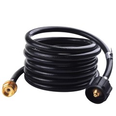 12FT QCC1/ Type 1 Propane Hose Adapter for Weber Q Blackstone Buddy Heater