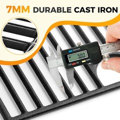 Cast Iron Grill Grates 13×17 Nexgrill Charbroil 4/5 Burner Set