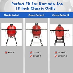 KJ-MFG23 9.75″ Cast Iron Fire Grate for Kamado Joe 18″ Classic Series Grill