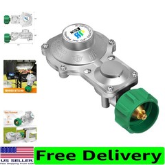 High-Performance 2 Stage Propane Regulator with QCC 1 & 3/8″ NPT Connection