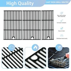 FORYEYC 17″ Grill Grates for Charbroil Performance 5 Burner 463448021 4634490…