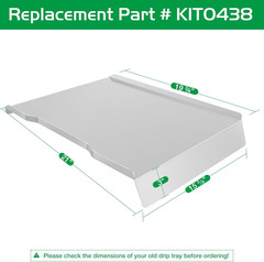 Drip Tray for Traeger Ironwood 650 Redland XL Replacement Parts KIT0438 Grease D