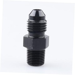 Male 1/8″ NPT to -4 AN Flare Adapter 4AN to 1/8 NPT flare to NPT black