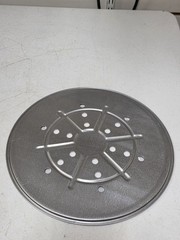 Old Smokey #18BG Steel Plated Silver Replacement Bottom Grate 18 in.