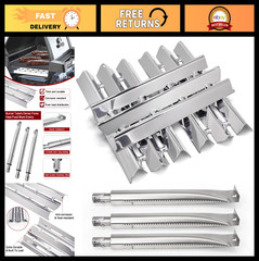 Grill Parts: Heat Plates & Burners for Broil King Gas Grills – Fits Signet & Sov