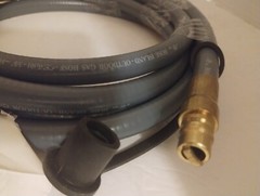 Propane Gas Connector 10ft. Natural HoseWith Quick Connect-Discont WP1/2 PSI 3/8