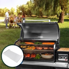 Stainless Steel Drip Tray Heat Baffle Traeger Gen-1 Timberline 1300 Series