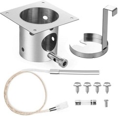 Upgraded Fire Burn Pot for Traeger & Pit Boss Pellet Grills Exclude PTG, Stai…