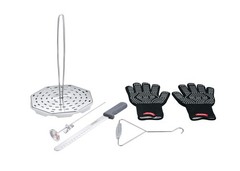CONCORD 6 Piece Stainless Steel Turkey Fryer Kit. Frying Accessories Includes…