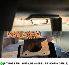 Fire Burn Pot Replacement Parts for Pit Boss Pro 1150/1160 Pellet Grill, Comp…