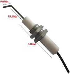 Gas Grill/Range/Heater/Grill Igniters,Push Button Piezo Igniter with Threaded Un