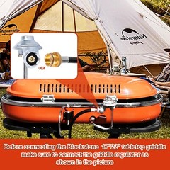12 feet (144in) QCC1 / Type1 LP Propane Tank Adapter Hose Allows Tabletop Grills