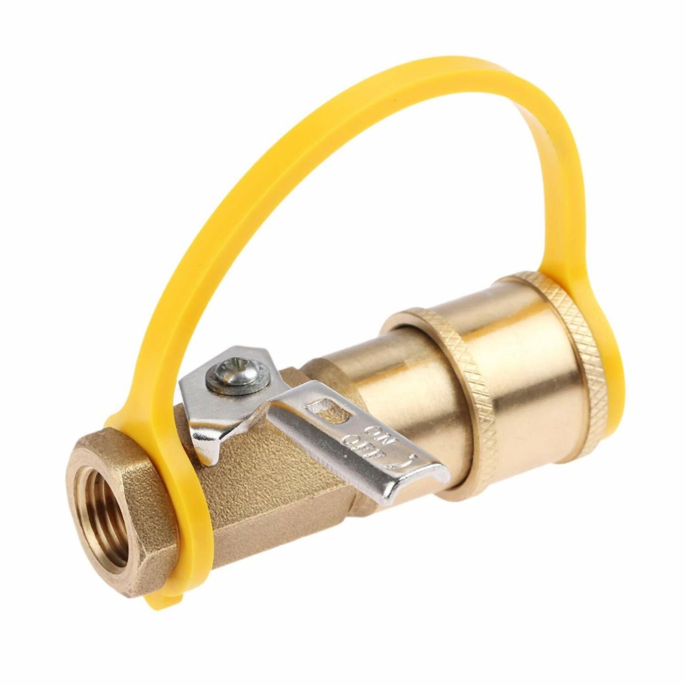 1/4″ Quick Connect or Disconnect Adapter for Propane or Natural Gas Systems