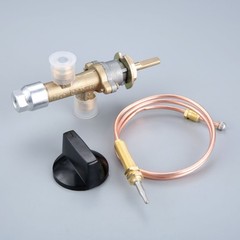 Low Pressure Propane Gas Control Valve Thermocouple Knob Switch Threaded Head