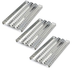 Parts DP111 (3-Pack) Stainless Steel Heat Plates for DCS BGB30-BQR and Other …
