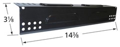 Music City Metals Grill Part # 91531 – Heat Plate, Porc Stl, 14.375 X 3.125; Ba