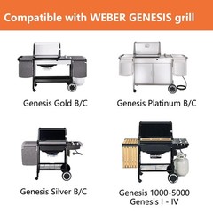 17.5″ Cast Iron Grill Grates for Weber Spirit & Genesis Gas Grills – Replacement