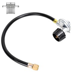 Propane Regulator with Hose for Napoleon Grills – Type-1 QCC1 Replacement, Gas G