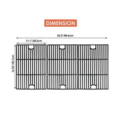 Uniflasy Cooking Grate for Nexgrill 720-0896B 720-0896E 720-0898 Gas Grills, …
