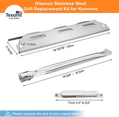 Grill Parts for Kenmore 146.34611410 146.46372610 146.23673310 146.34461410 146.