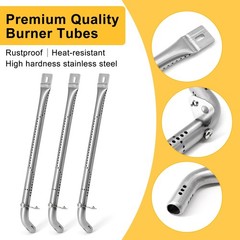 3-Burner Grill Replacement Kit for Expert Grill XG10-101-002-02 Burner Tubes