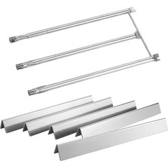 22.5 Inch Flavorizer Bars & Burner Tube Replacement Parts for Genesis Silver B/C
