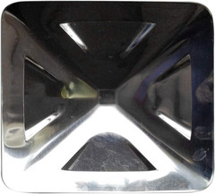 6 X 6 Inches Stainless Steel Heat Tent Burner Cover with Support Replacement Par