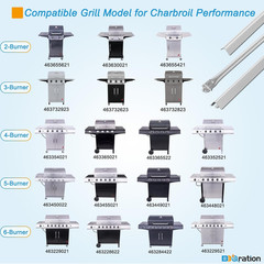 Burner Heat Plate for Charbroil Performance 463448021 463449021