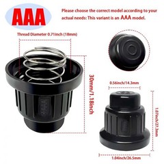 2 Pcs AAA Battery Push Button Igniter Cap, Igniter Replacement Caps, Igniter …
