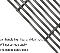 C6602D Cast Iron Grates 17 3/8″ (4-Pack) for Broil King, Huntington, Broil-Mate