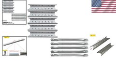 DG194 Replacement Parts Kit for Master Forge 5 Burner Gas Grill, Stainless Steel